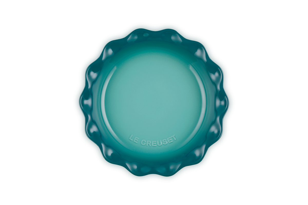 Heritage Fluted Pie Dish in Riviera 9"