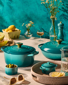 Mini Round Cocotte in Riviera 8 oz.