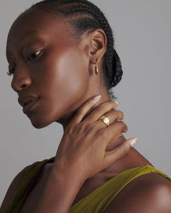 Ophelia Filigree Ring in Silver & Gold