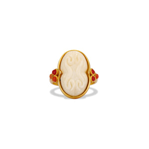 The Cinched Cameo Ring