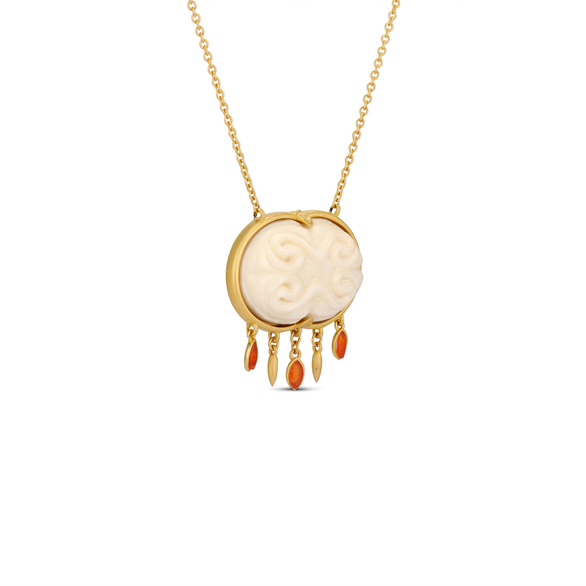The Cinched Cameo Necklace