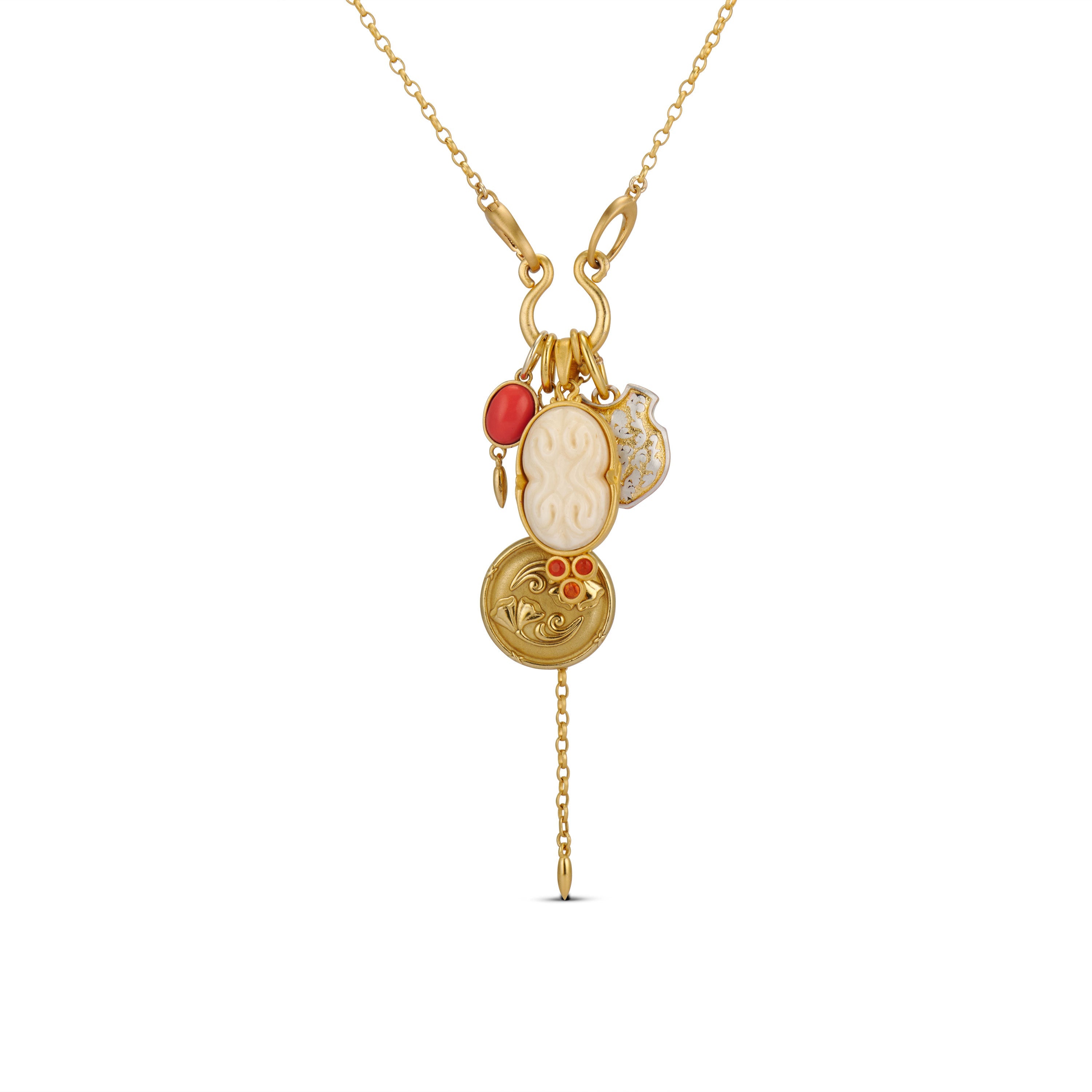 Keeper of All Treasures Charm Necklace Set