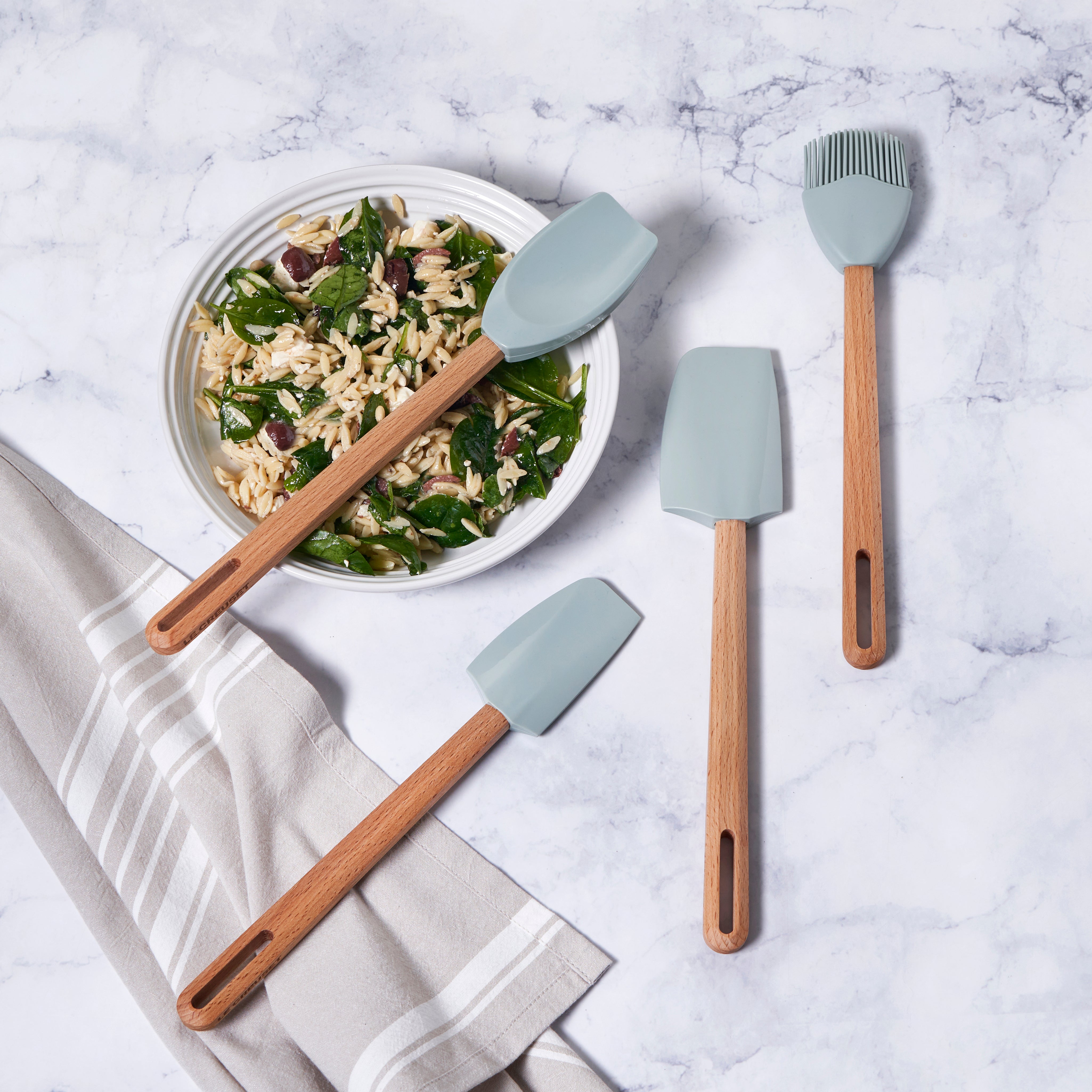 Signature Silicone Spatula Spoon in Sea Salt