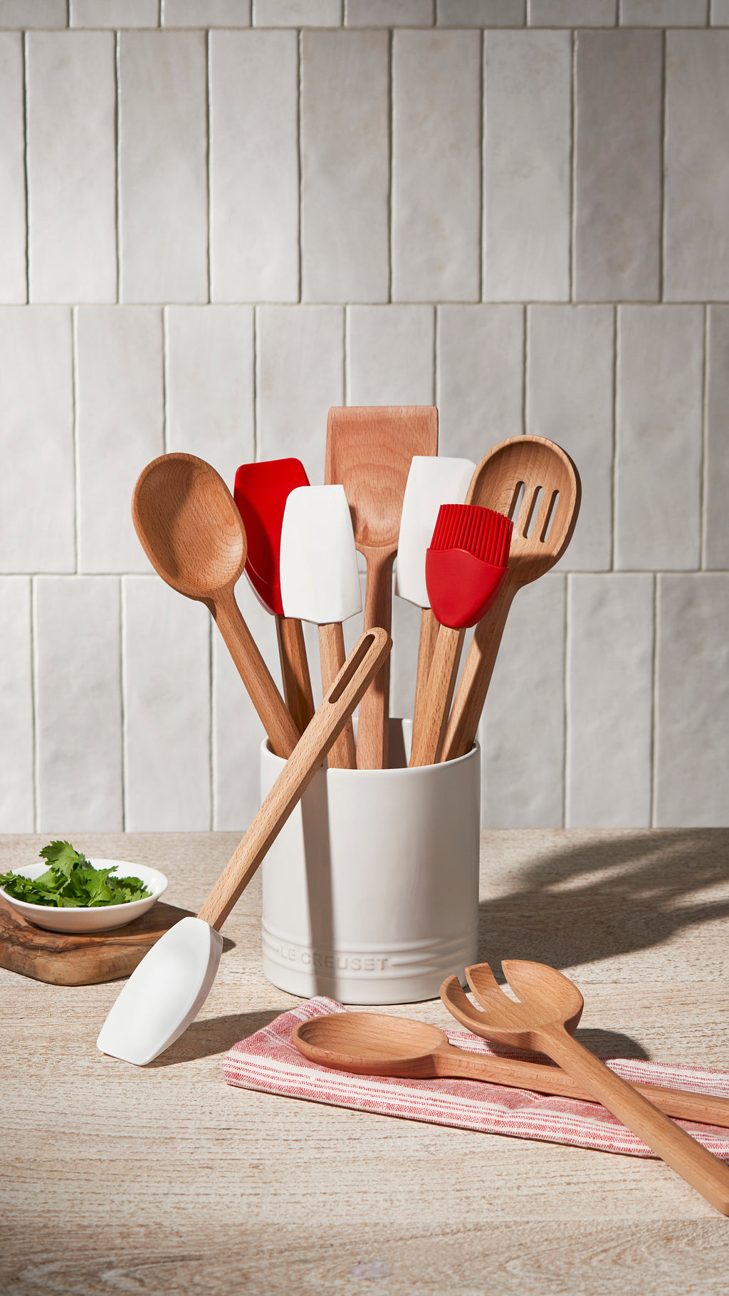 Signature Silicone Basting Brush in White