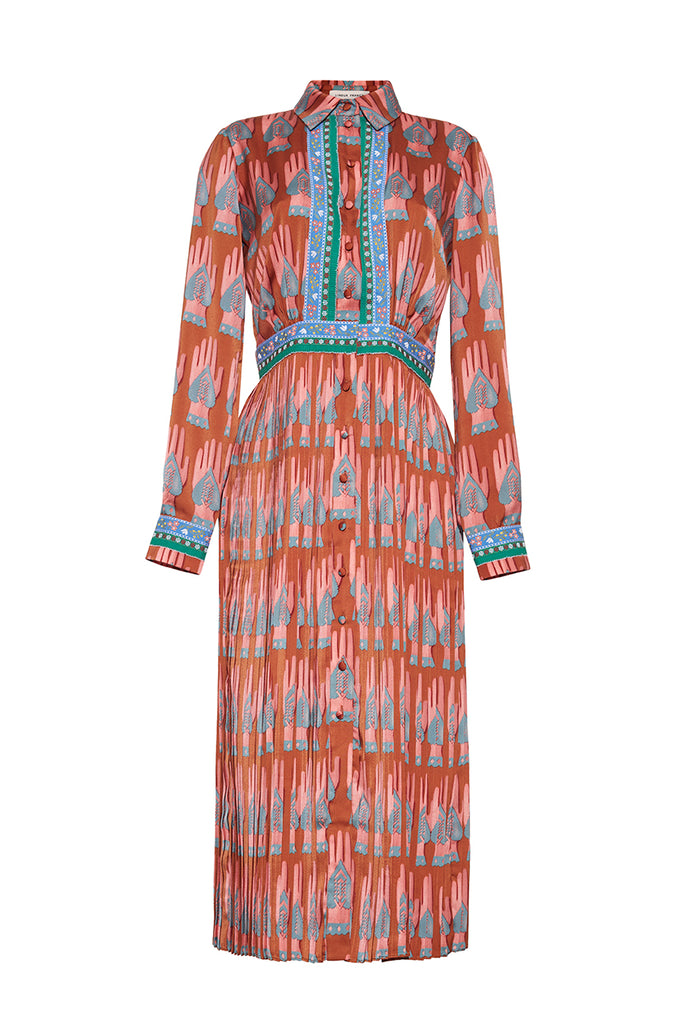 Love Token Dress in Sienna Multi