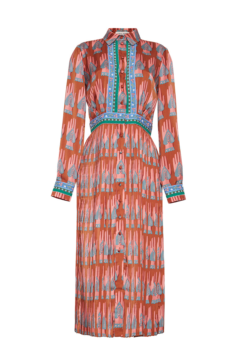 Love Token Dress in Sienna Multi