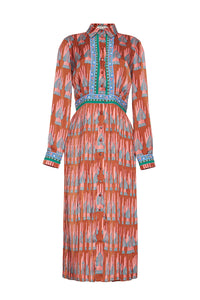 Love Token Dress in Sienna Multi