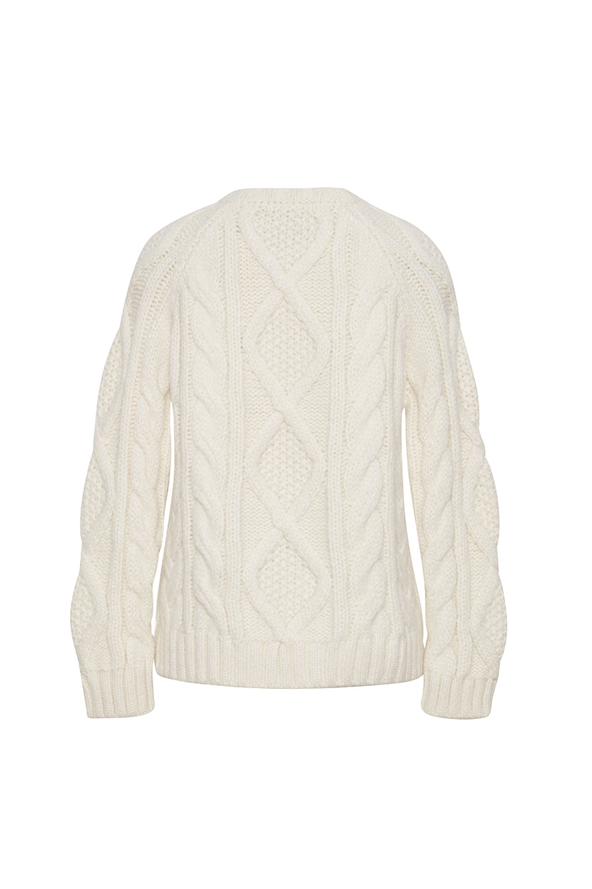 Bjorn Crewneck in Cream