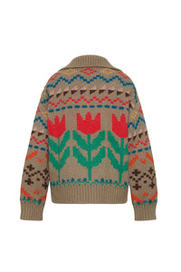 Henrik Polo Sweater in Olive