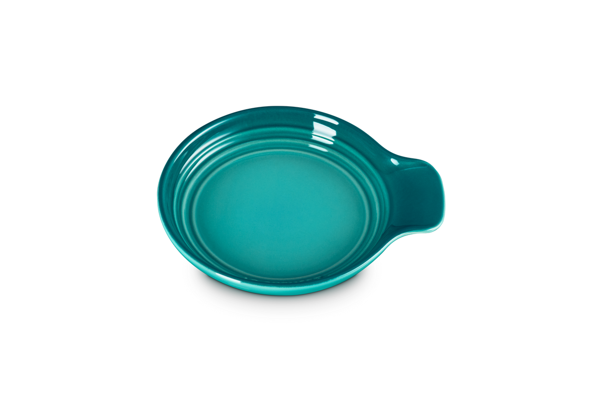 Signature Round Spoon Rest in Riviera 6"