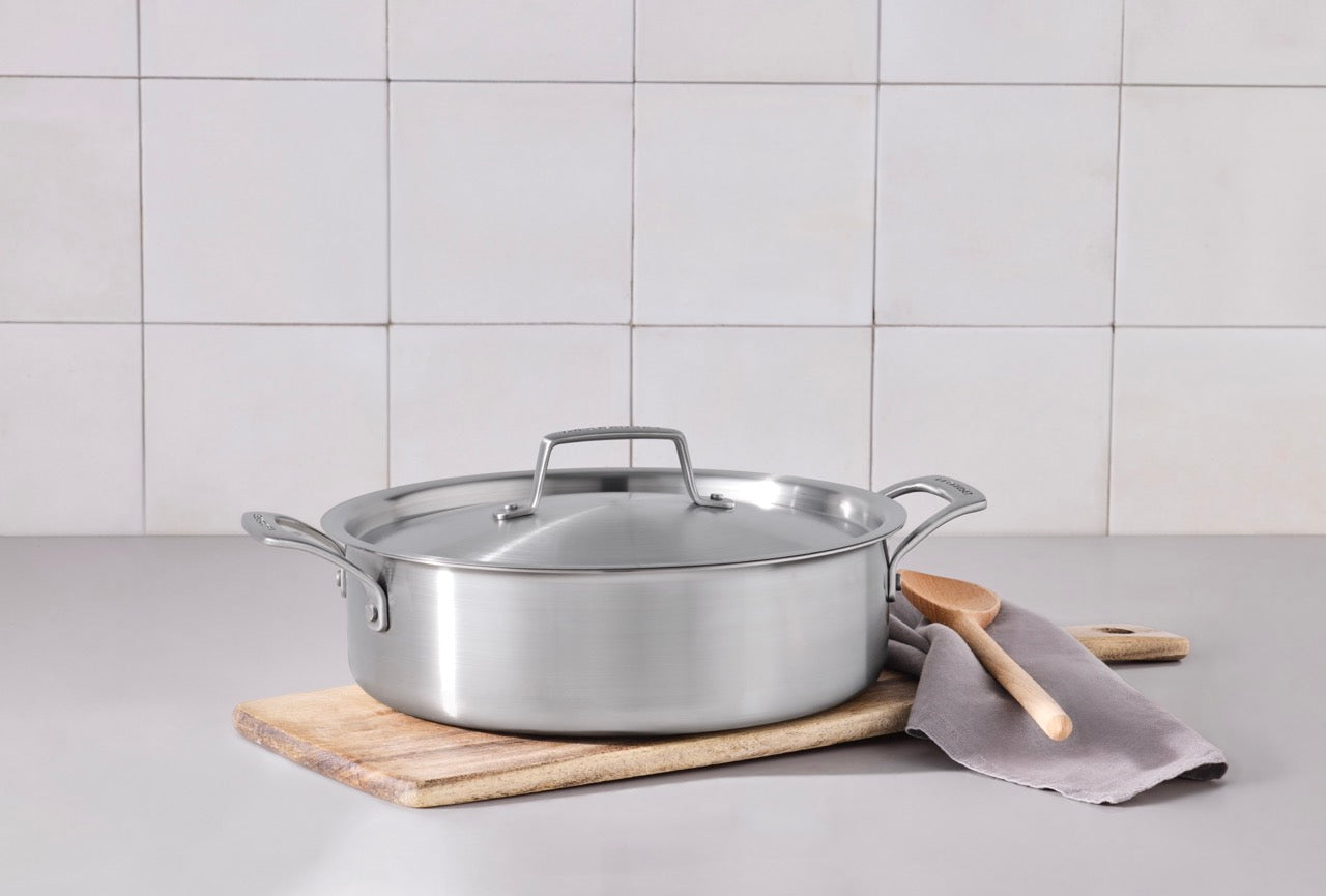 Essential Stainless Steel Rondeau Pan, 4 qt.