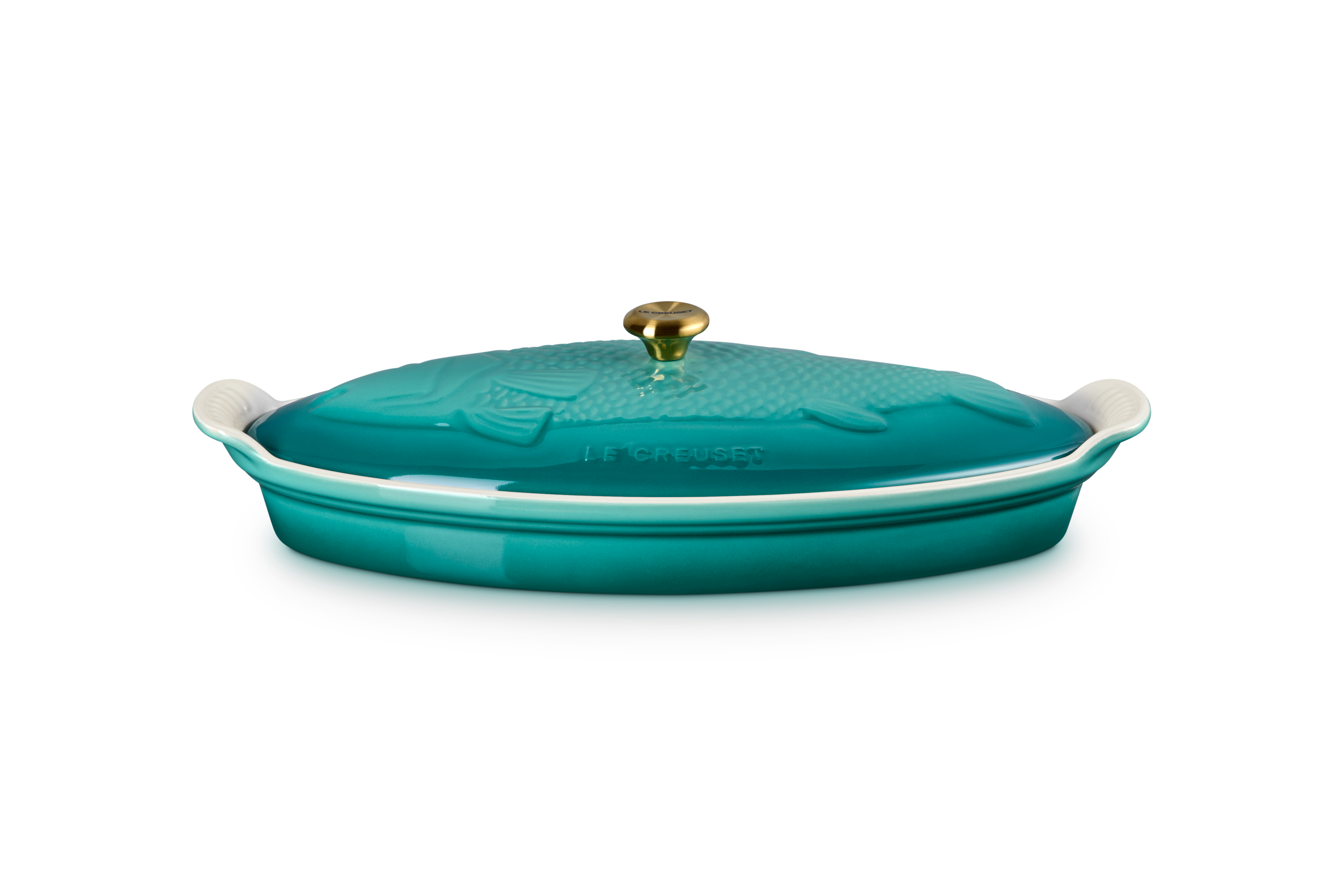 Heritage Fish Baker in Riviera 1.7 qt.