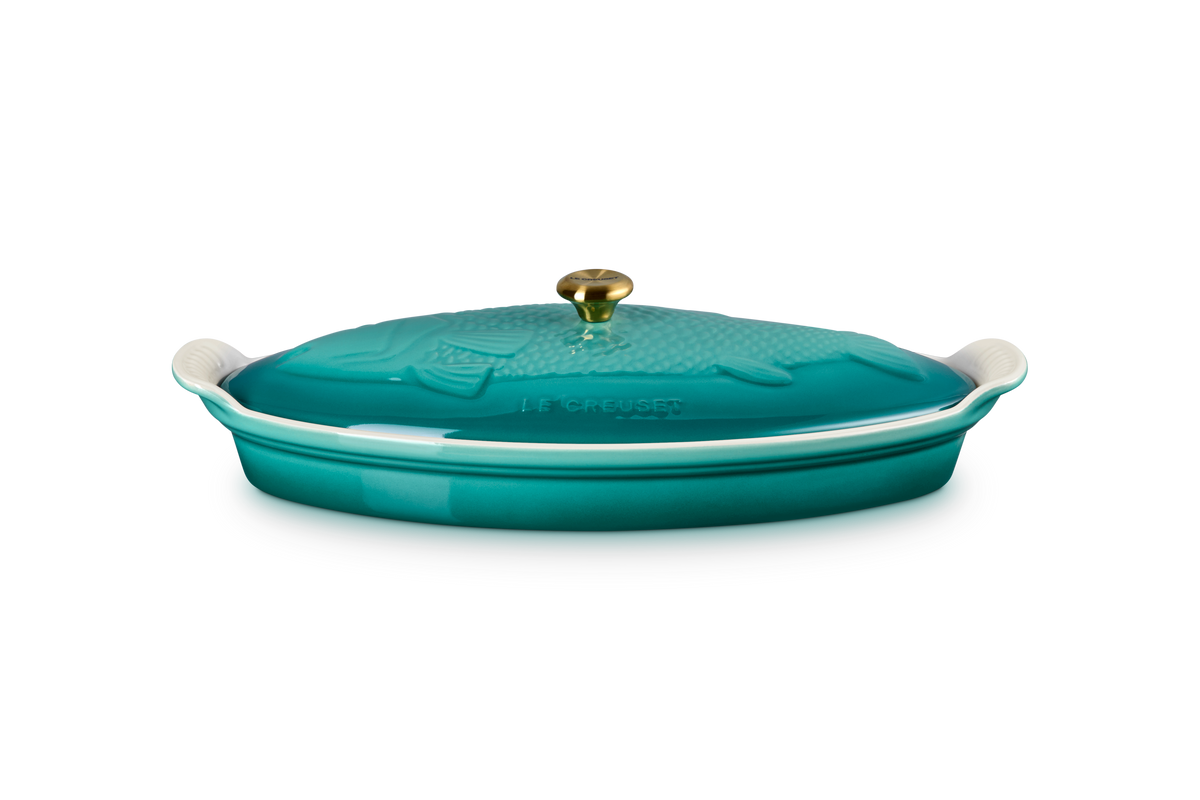Heritage Fish Baker in Riviera 1.7 qt.