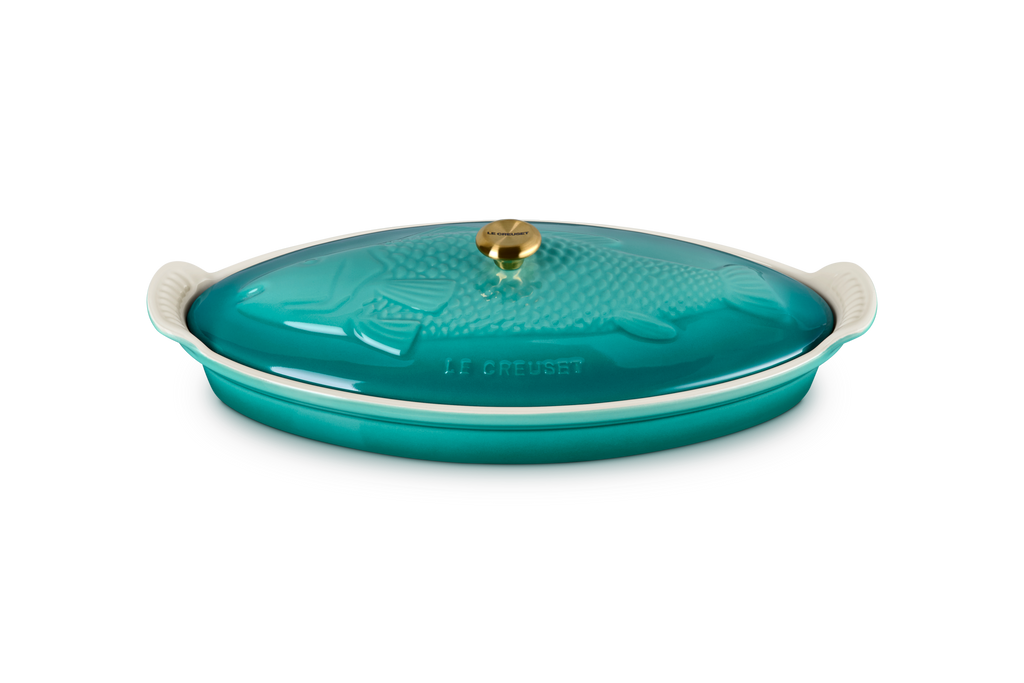 Heritage Fish Baker in Riviera 1.7 qt.