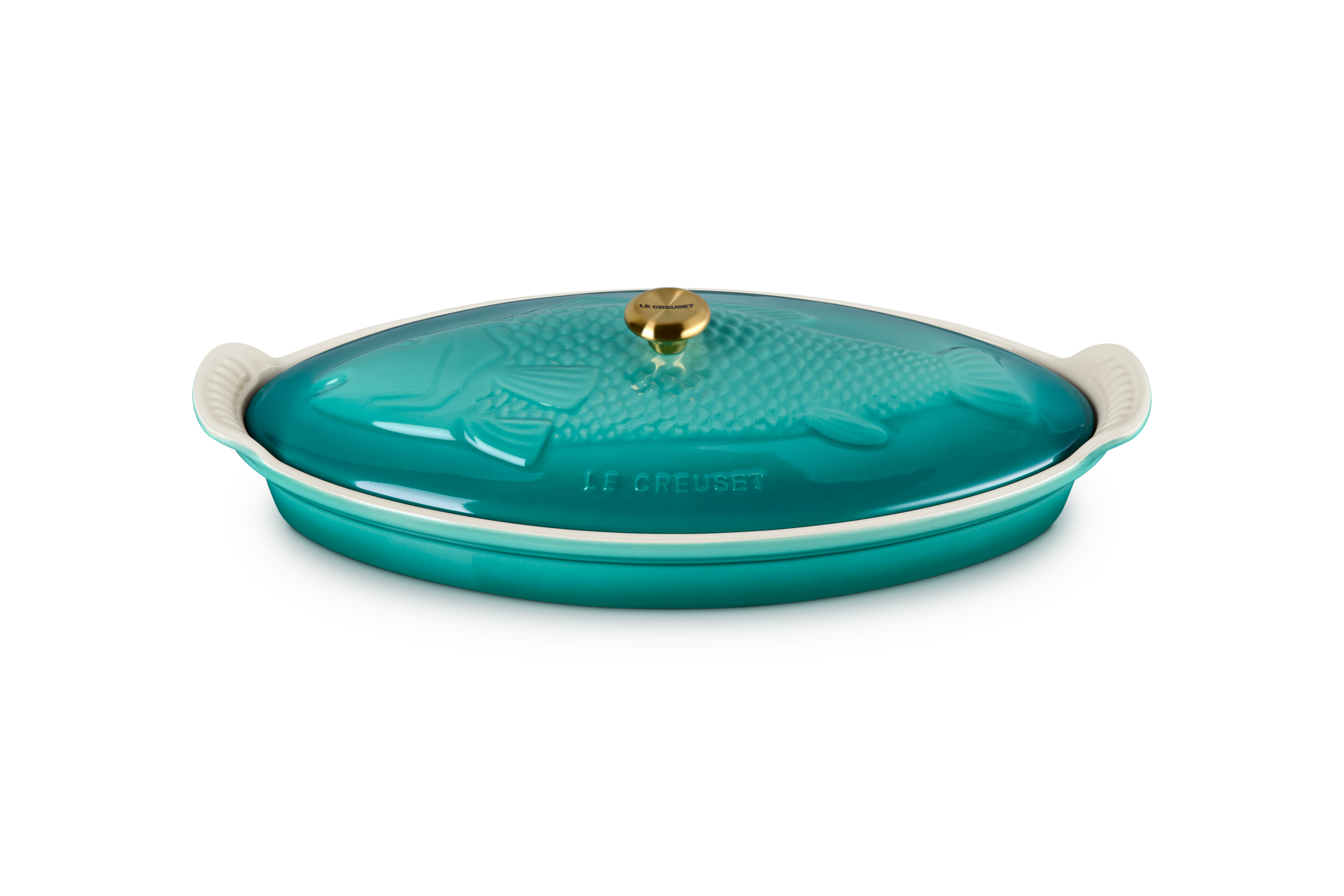 Heritage Fish Baker in Riviera 1.7 qt.