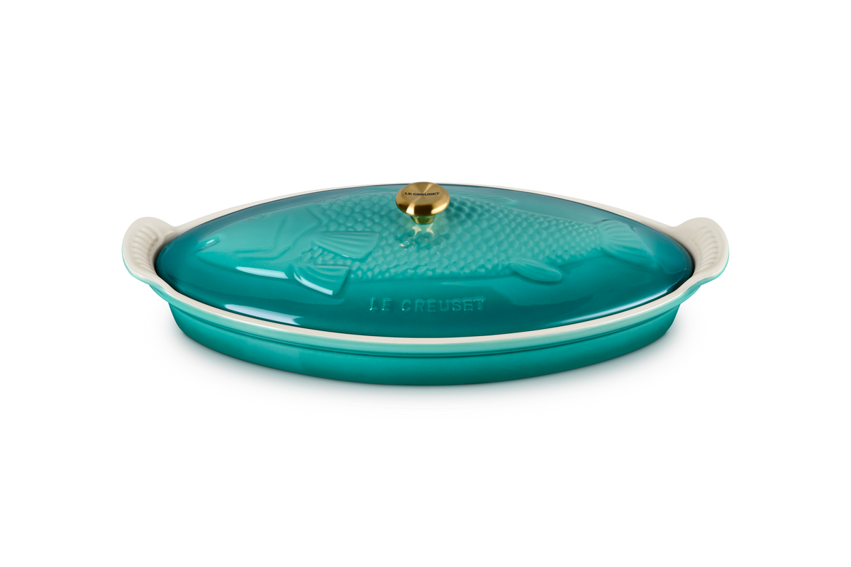 Heritage Fish Baker in Riviera 1.7 qt.