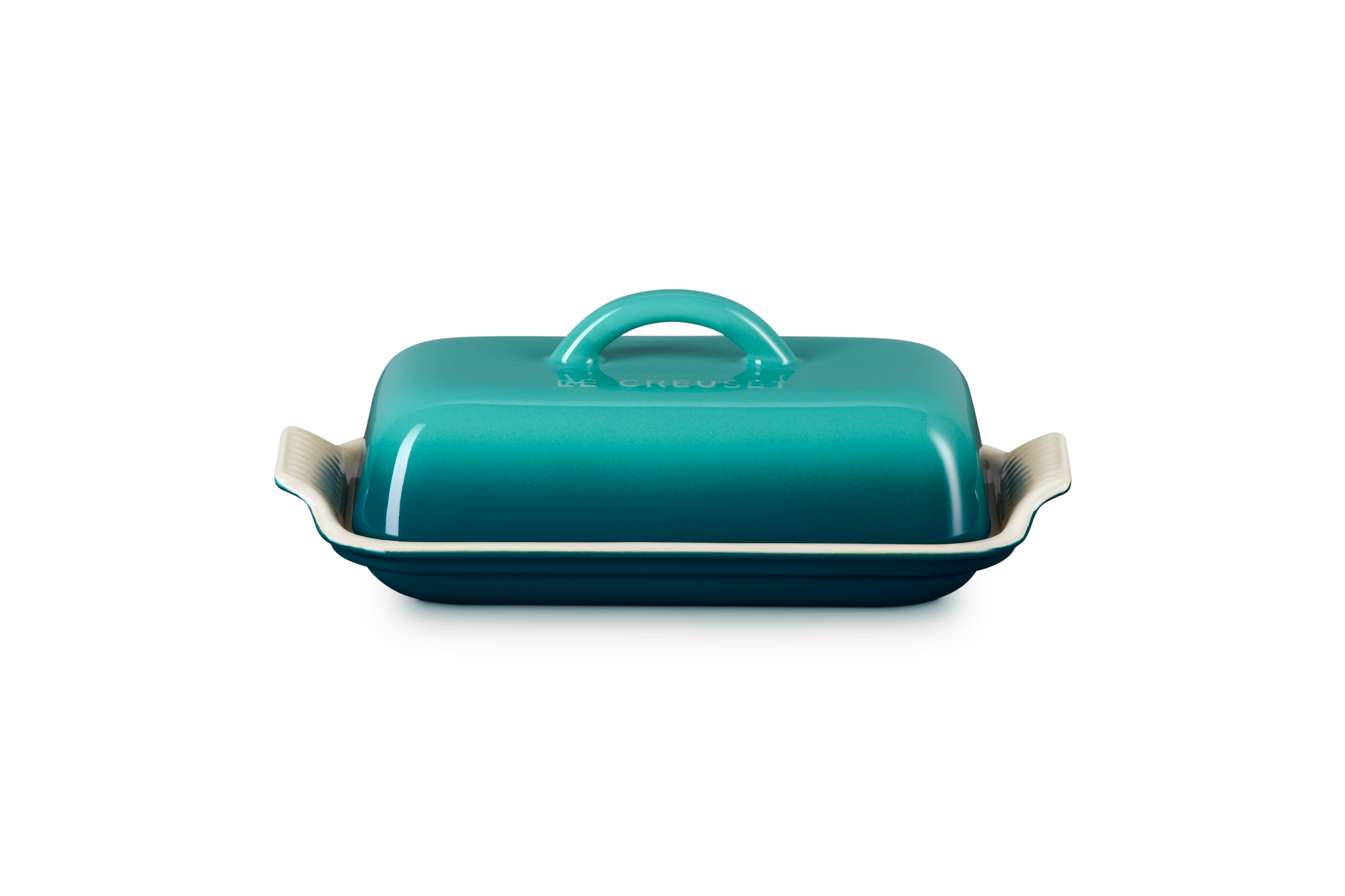 Heritage Butter Dish in Riviera