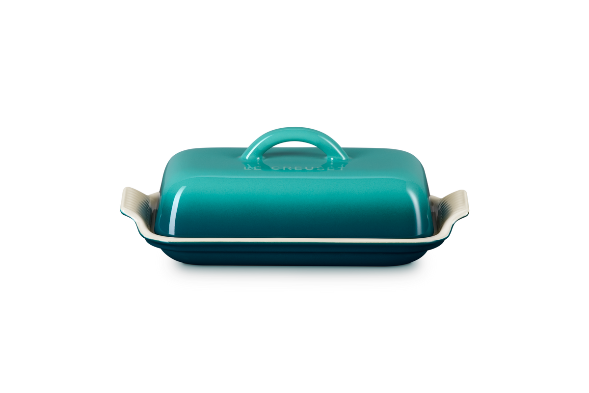 Heritage Butter Dish in Riviera