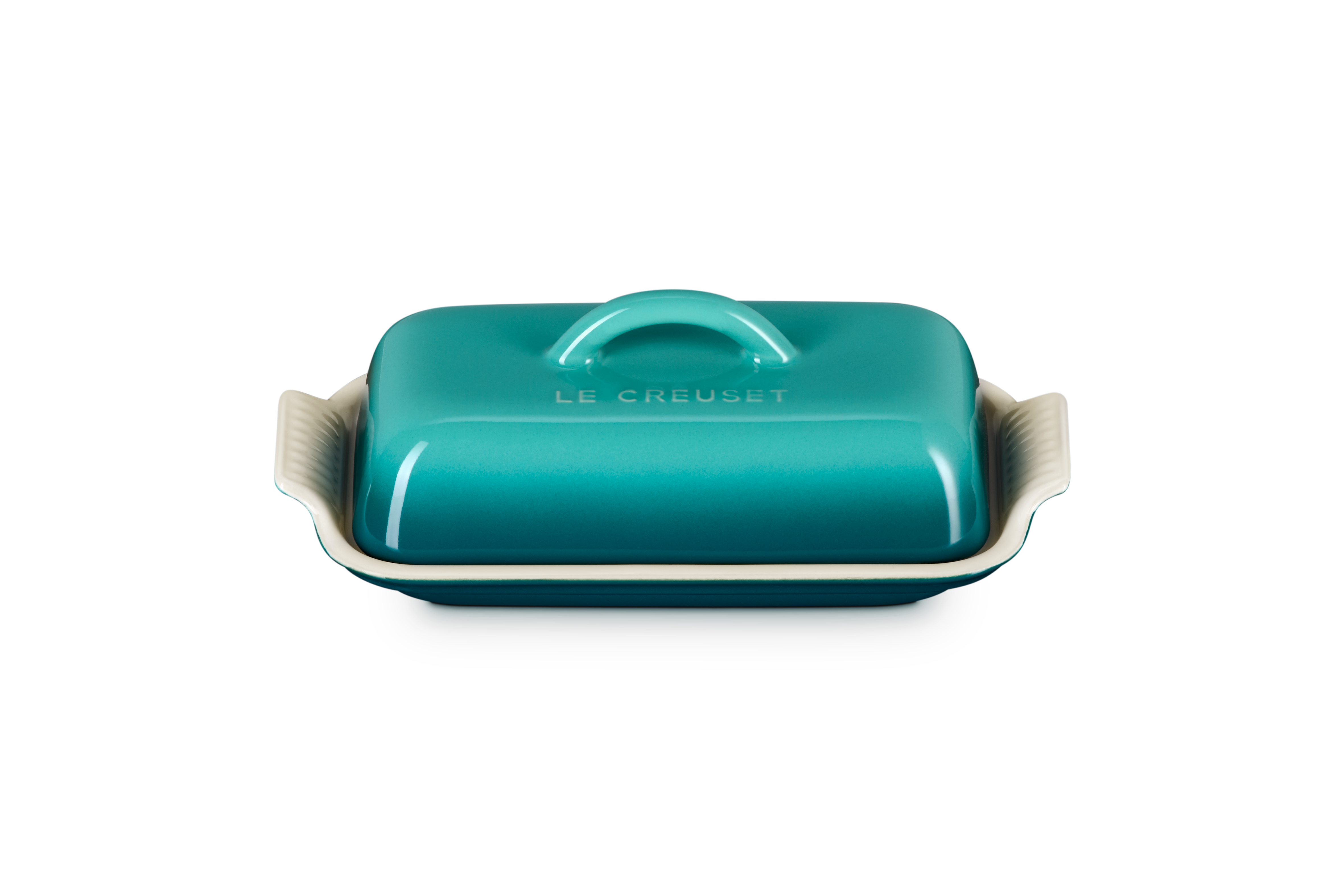 Heritage Butter Dish in Riviera