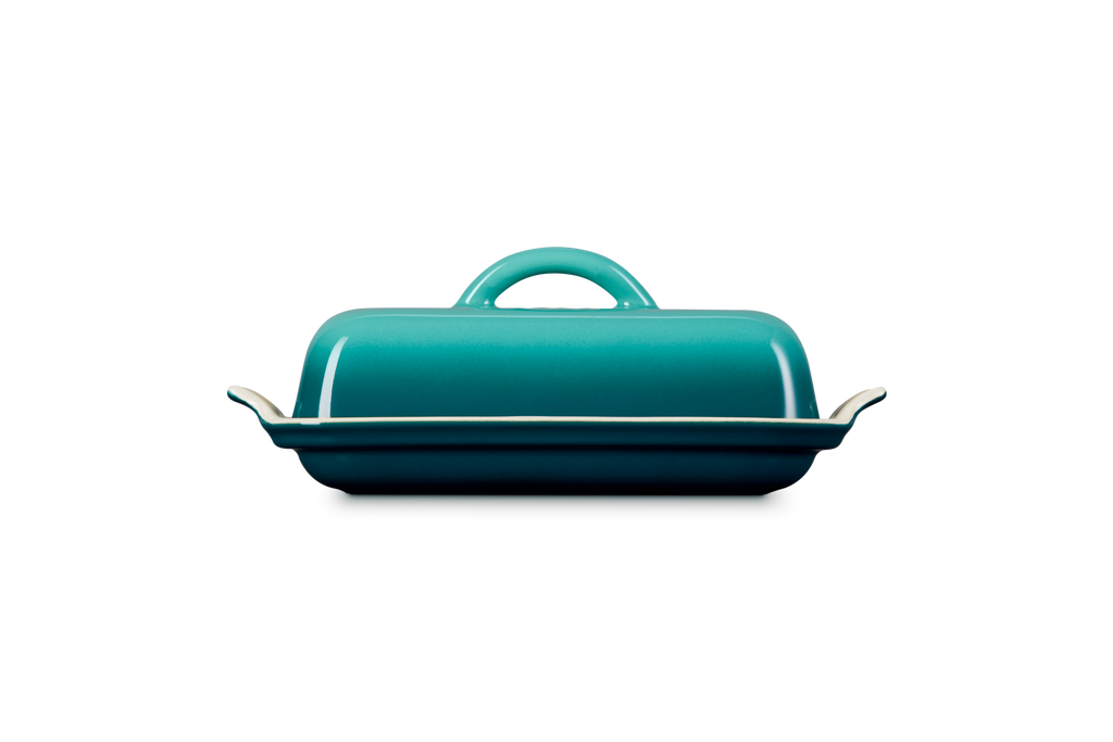 Heritage Butter Dish in Riviera
