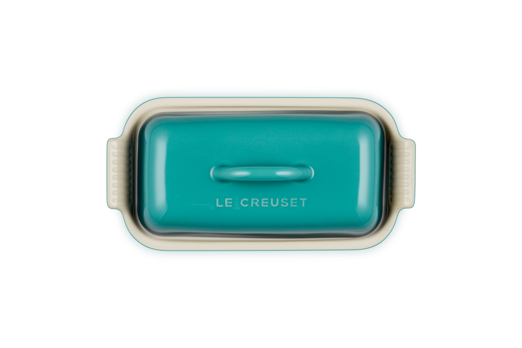 Heritage Butter Dish in Riviera