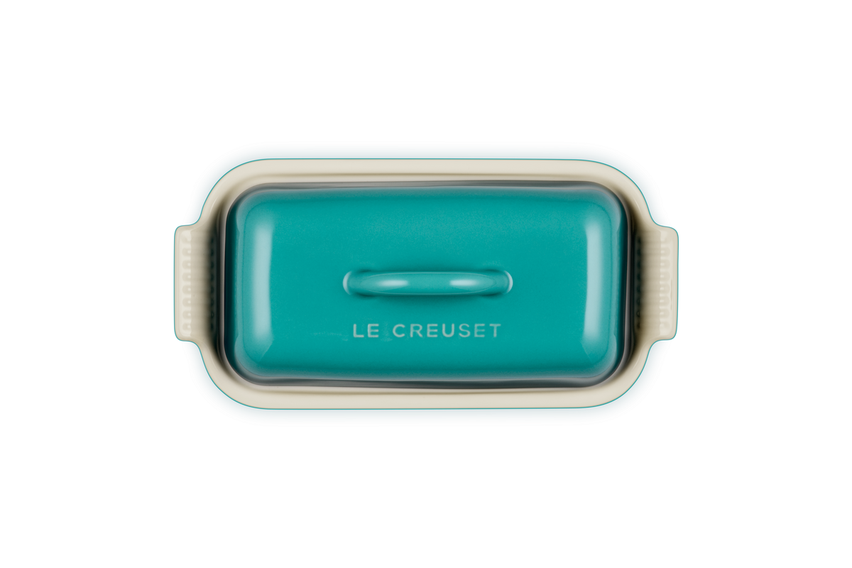 Heritage Butter Dish in Riviera