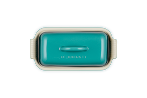 Heritage Butter Dish in Riviera