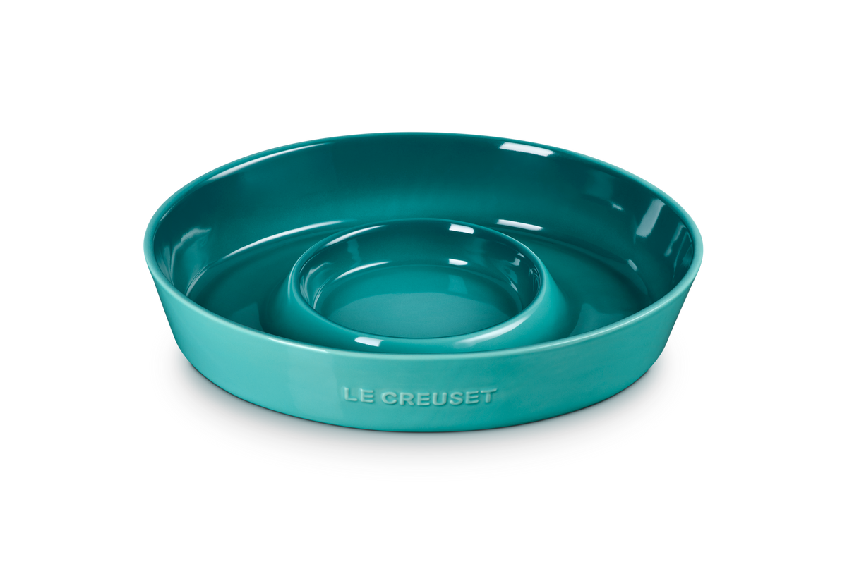 Signature Oval Chip and Dip Platter in Riviera 13"
