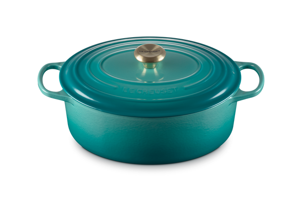 Signature Oval Dutch Oven in Riviera 6.75 qt. | Over The Moon