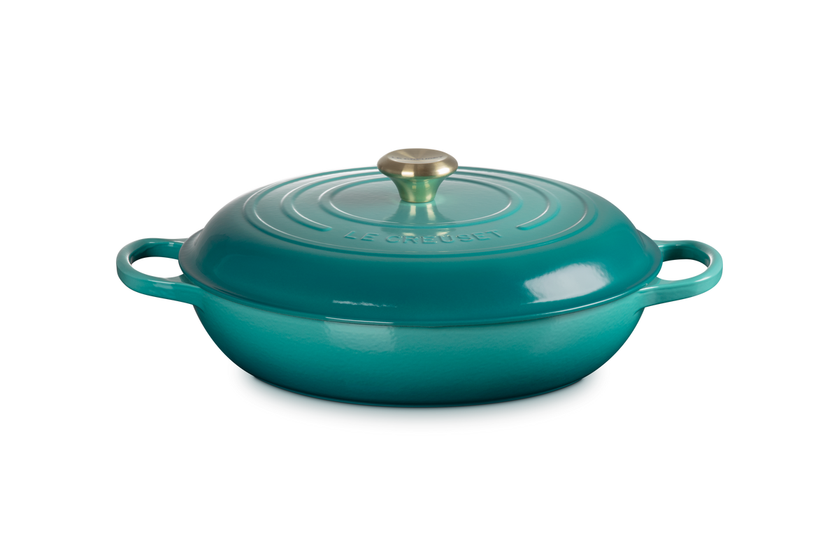 Signature Round Braiser in Riviera 5 qt.
