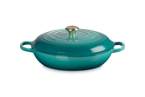 Signature Round Braiser in Riviera 5 qt.