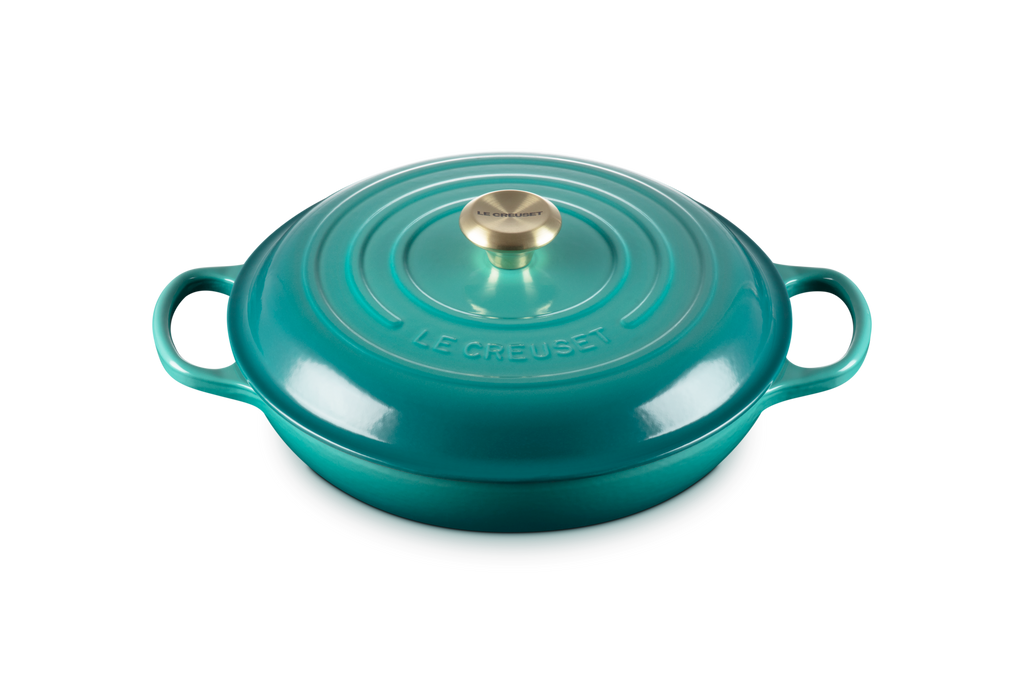 Signature Round Braiser in Riviera 3.5 qt.
