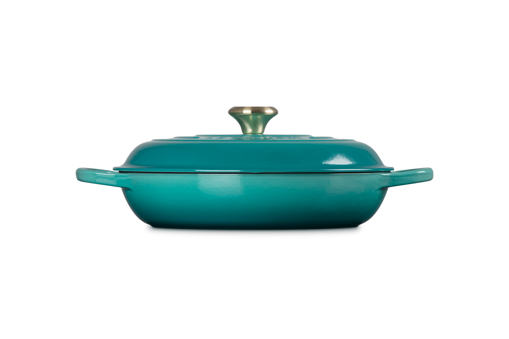 Signature Round Braiser in Riviera 3.5 qt.