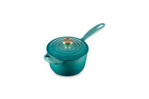 Signature Round Saucepan in Riviera 1.75 qt.