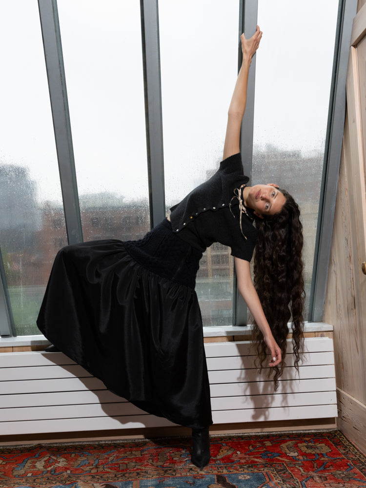 Amalie Cardigan RTW Lingua Franca NYC