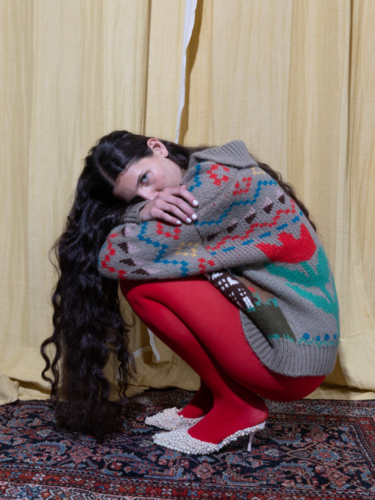 Henrik Polo Sweater RTW Lingua Franca NYC