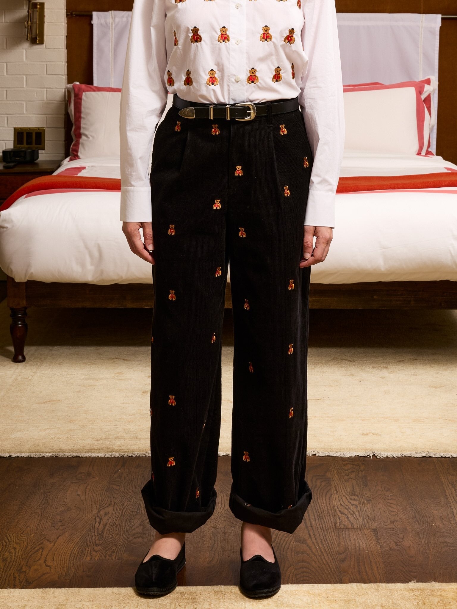 Bowery Bear Corduroy Pant RTW LINGUA FRANCA NYC
