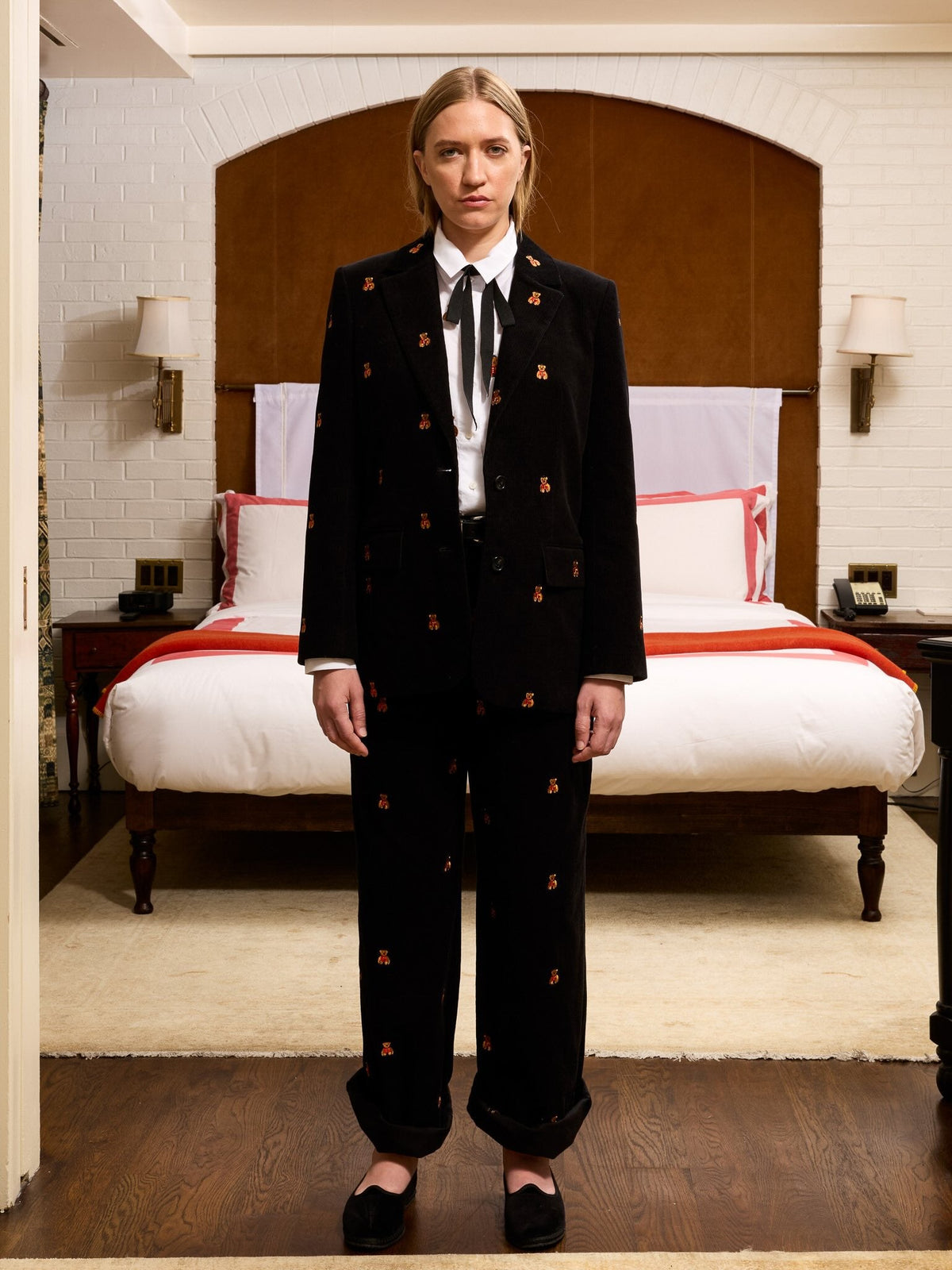 Bowery Bear Corduroy Pant RTW LINGUA FRANCA NYC