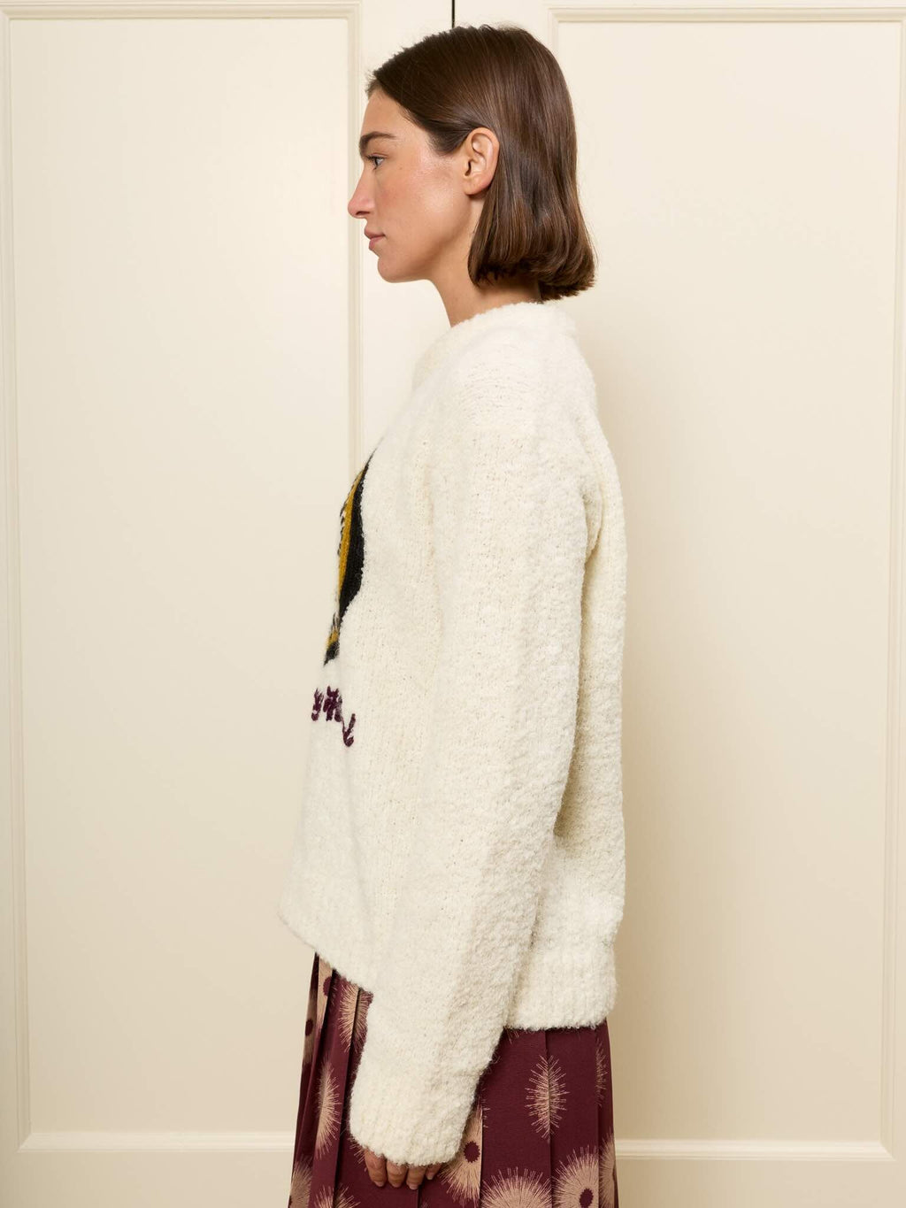 Bowery Clock Sweater RTW LINGUA FRANCA NYC
