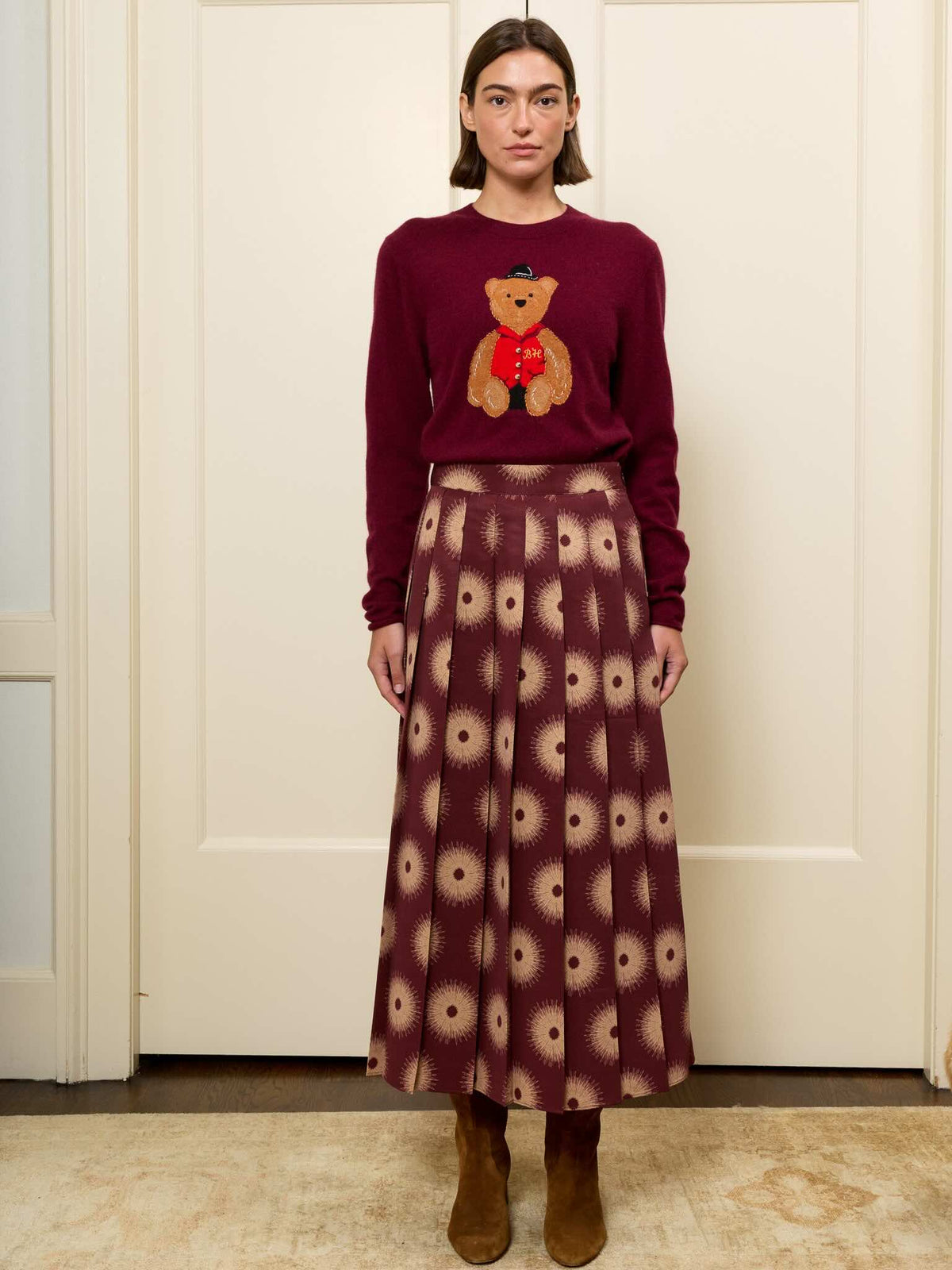 Williams Pleated Skirt RTW LINGUA FRANCA NYC