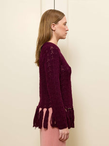 Fia Scallop Sweater RTW LINGUA FRANCA NYC