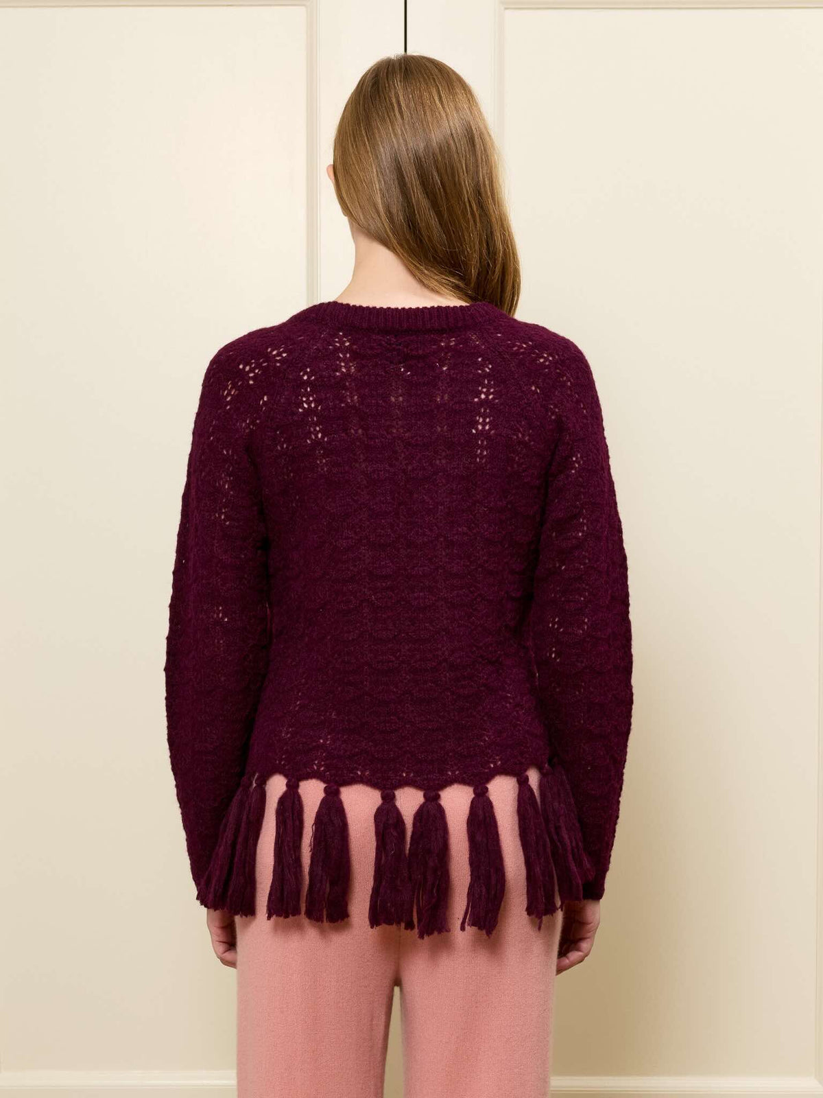 Fia Scallop Sweater RTW LINGUA FRANCA NYC