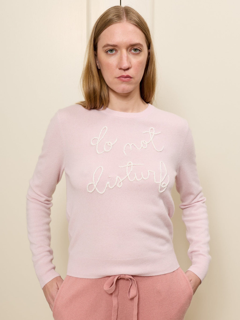Do Not Disturb Crewneck RTW LINGUA FRANCA NYC