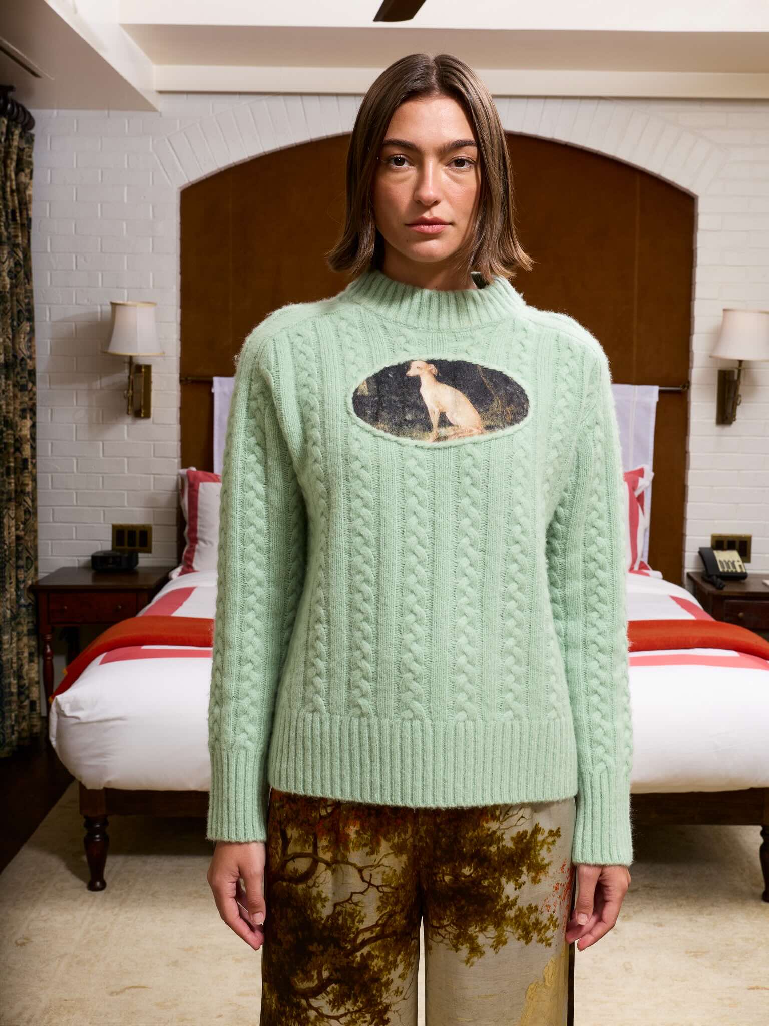 Greyhound Sweater RTW LINGUA FRANCA NYC