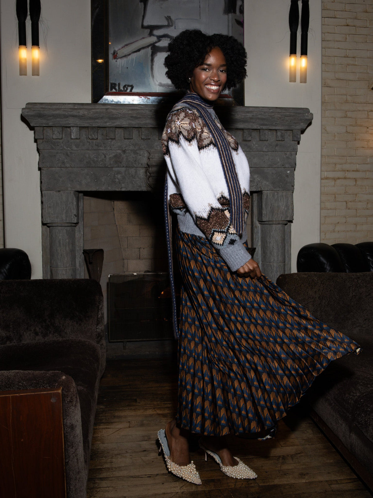 Keepsake Skirt RTW Lingua Franca NYC