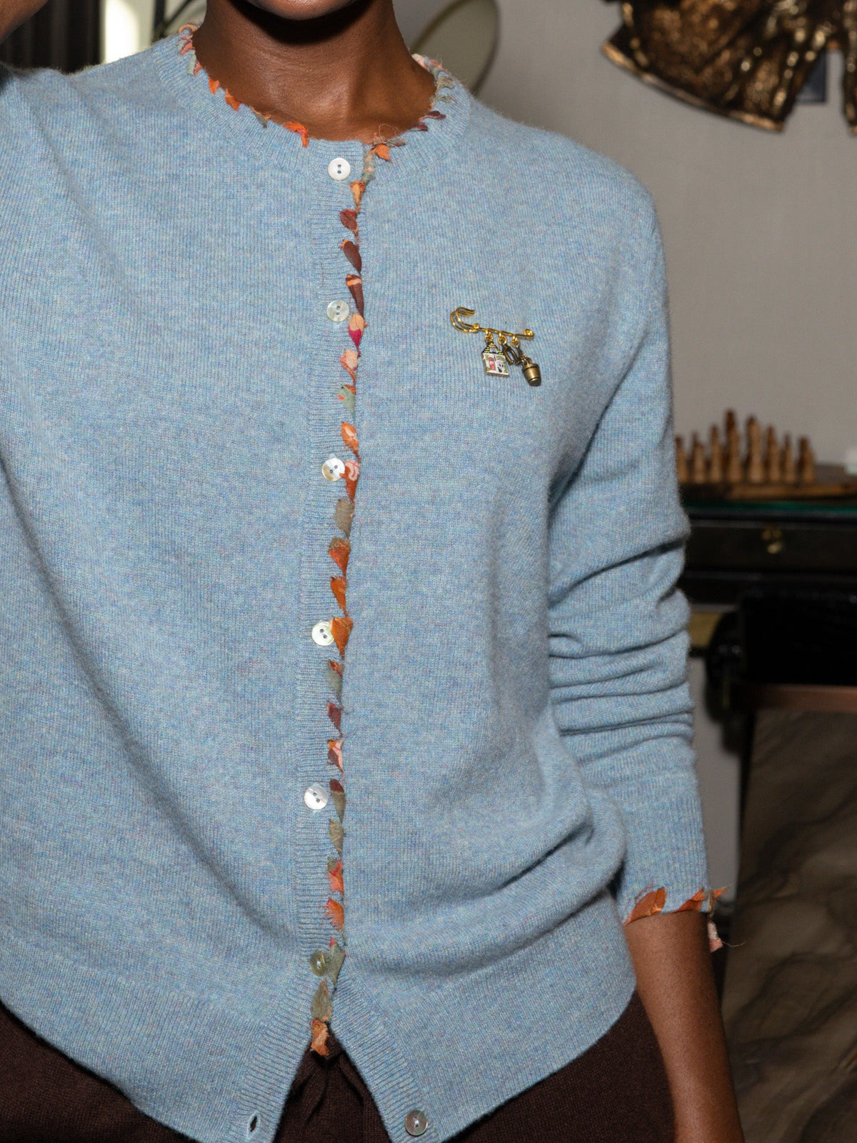 Gretel Cardigan RTW Lingua Franca NYC