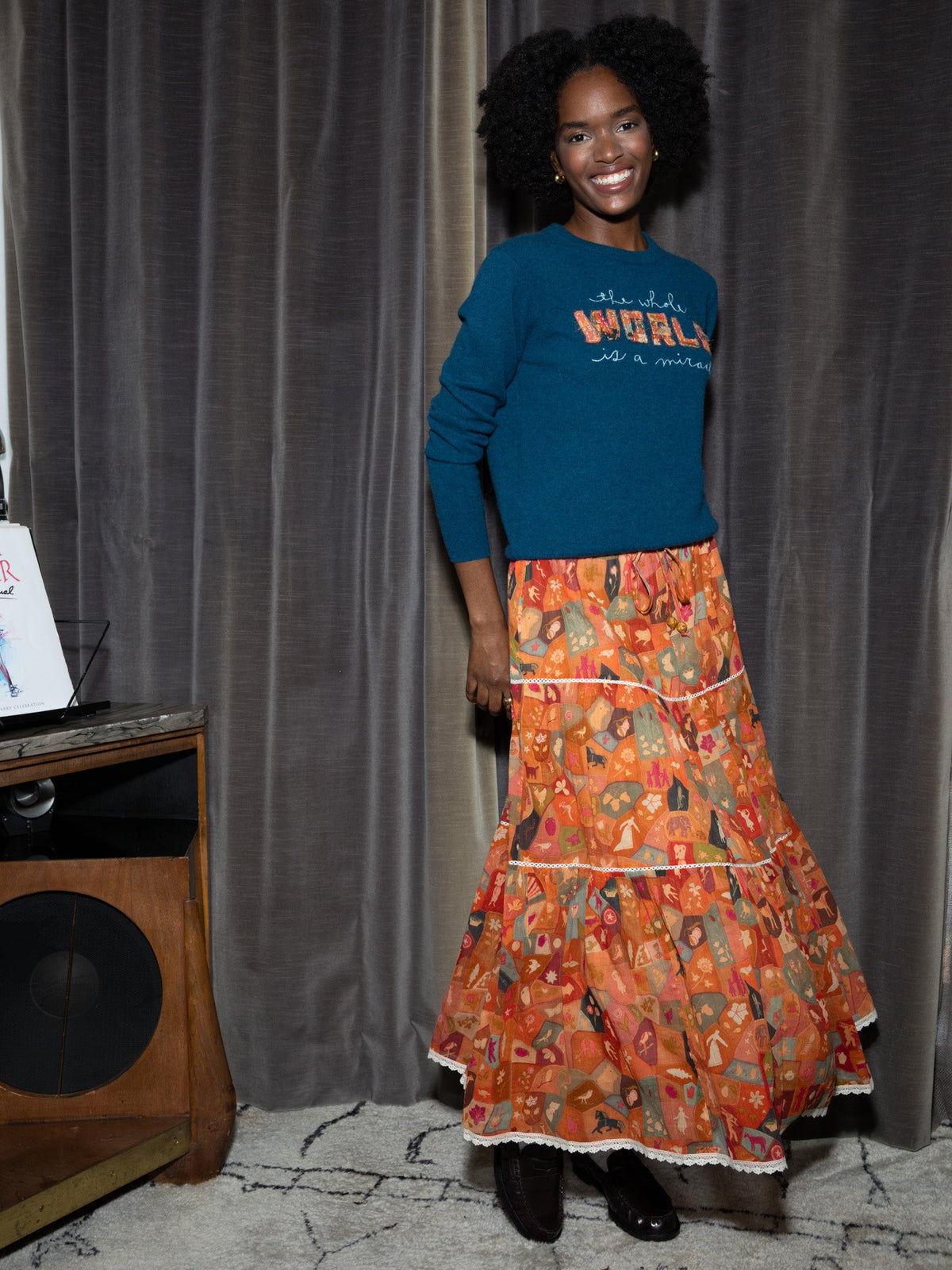 Ida Skirt RTW Lingua Franca NYC