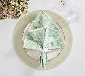 Starry Night Placemat in Mint, Set of 4