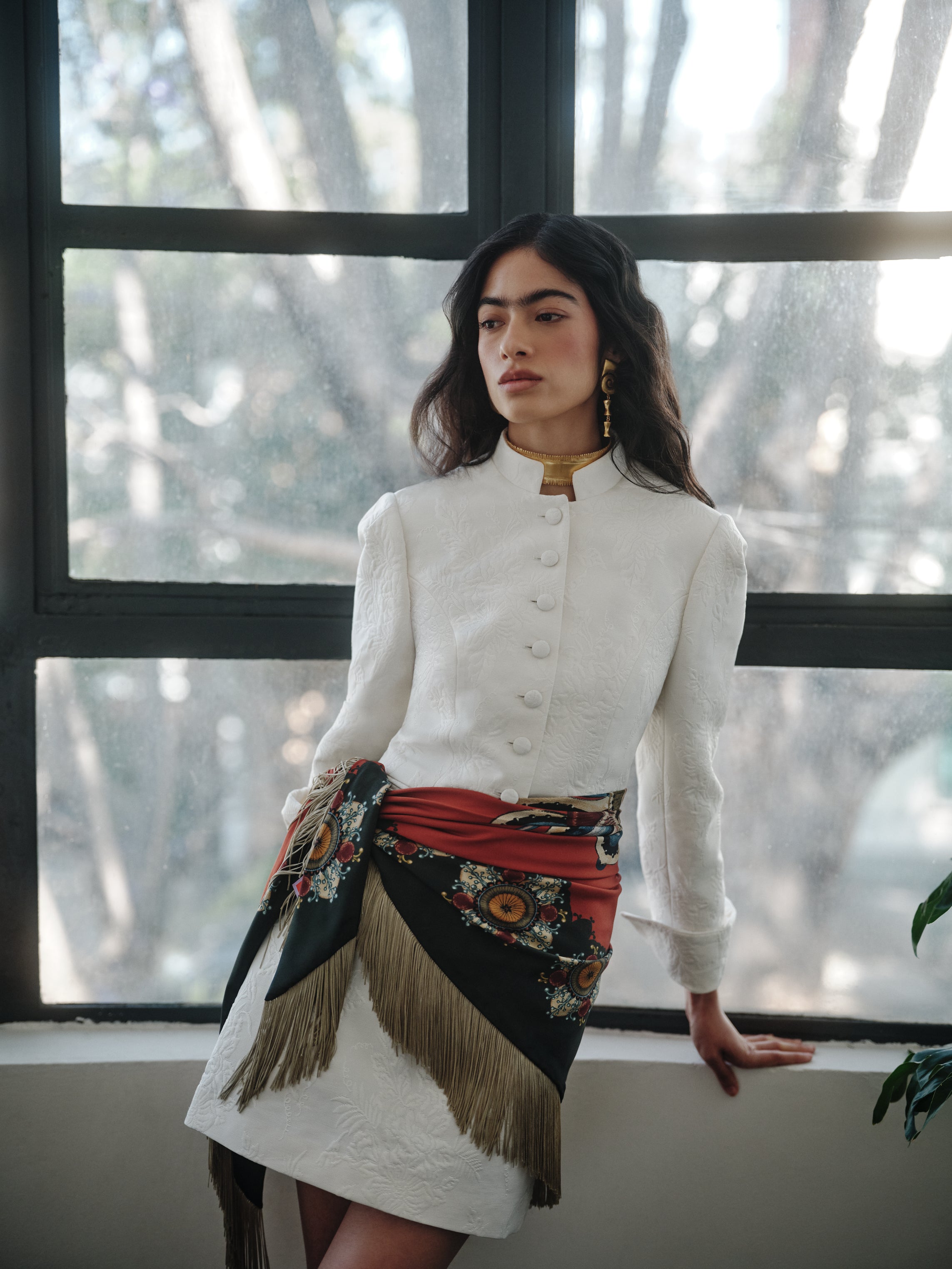 Annabelle Bride Fleur in White