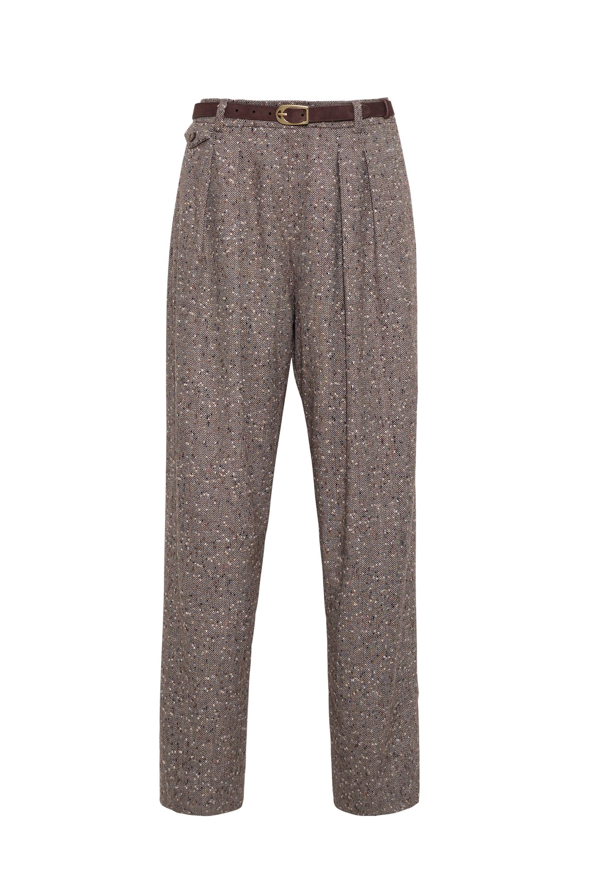 Emerson Pant in Carlson Tweed Brown/Beige